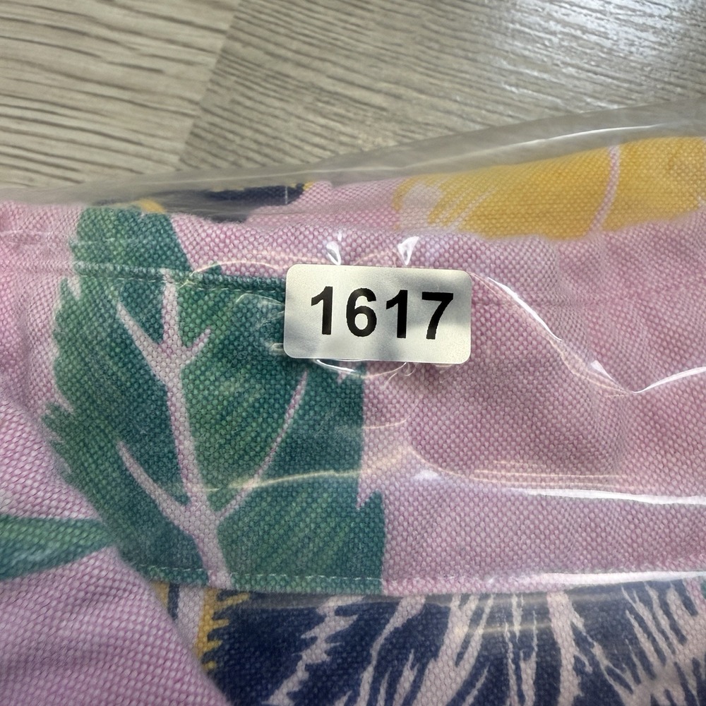 Ralph Lauren Tropical Button Down XL Short Sleeve Pink Blue Pony Floral Hawaiian - Picture 11 of 11